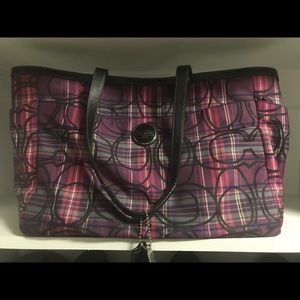 Oversized Coach Tote